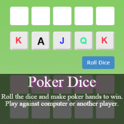 Play Poker Dice Dice Game Online