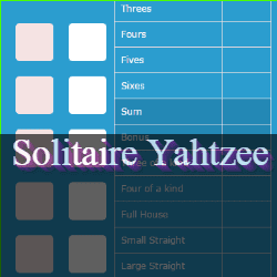 Play Solitaire Yahtzee Dice Game Online