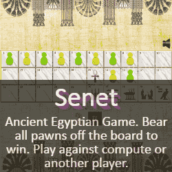 Play Egyptian Senet Board Game Online