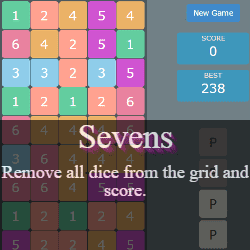 Play Sevens Dice Game Online