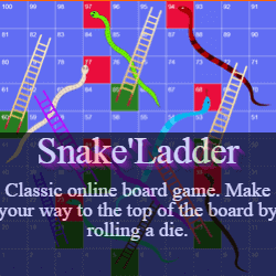 Play Snakes and Ladders Dice Online