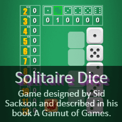 Play Solitaire Dice Game Online