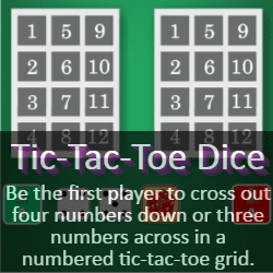 Play Tic-Tac-Toe Dice Game Online