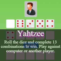 Play Yahtzee Dice Game Online