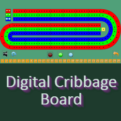 Online Digital Cribbage Board