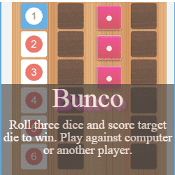 Play Bunco Dice Game Online