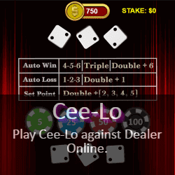 Play Cee-Lo Online