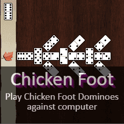 Play Chicken Foot Dominoes Game Online