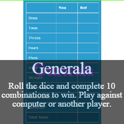 Play Generala Dice Game Online