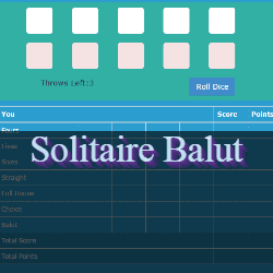 Play Solitaire Balut Dice Game Online