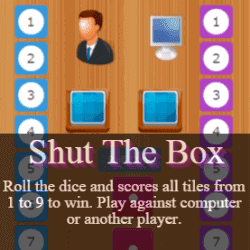 Play Shut The Box Dice Game Online