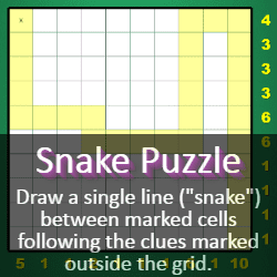 Play Snake Puzzle Game Online